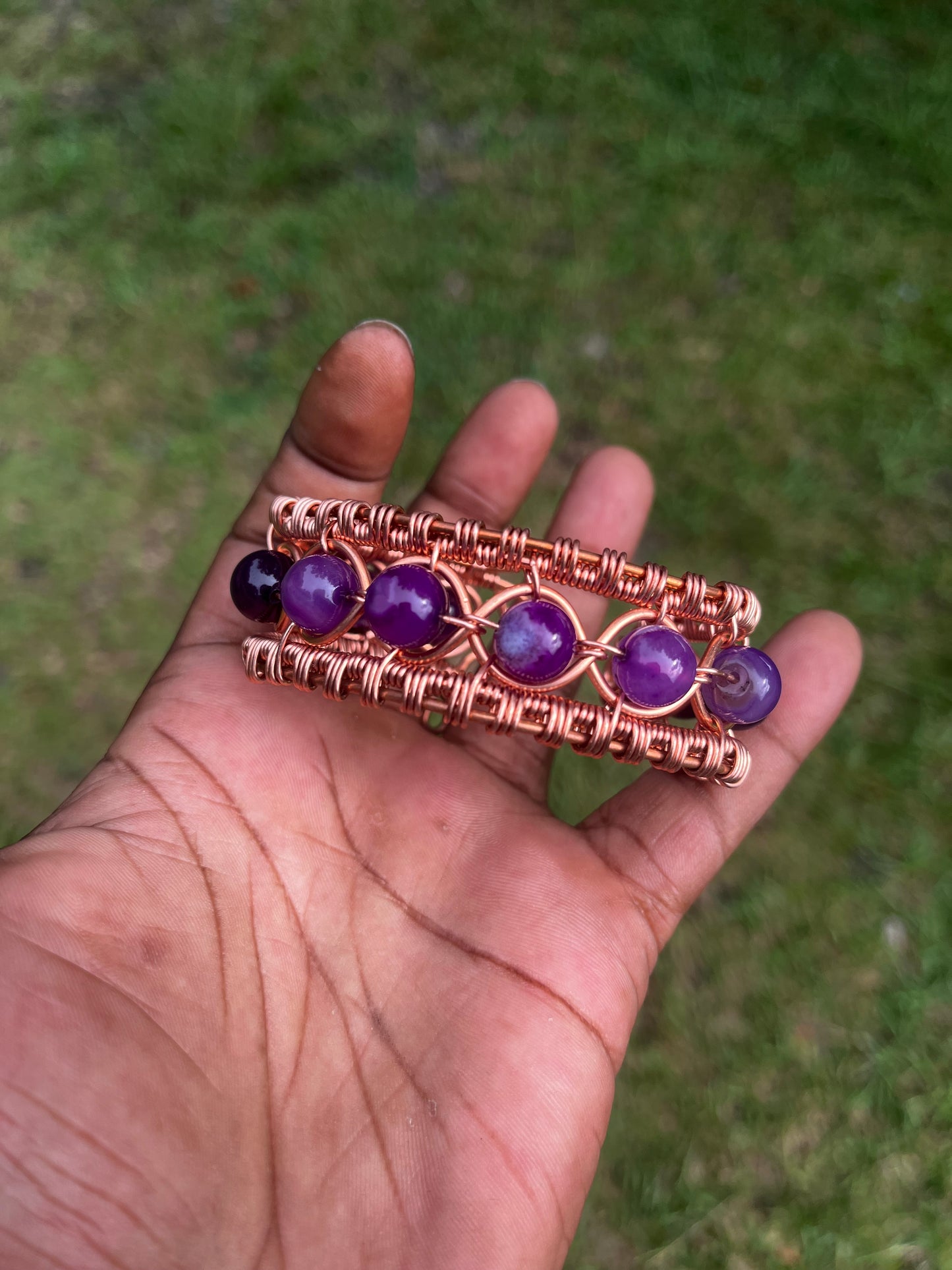 Amethyst Goddess Bracelet