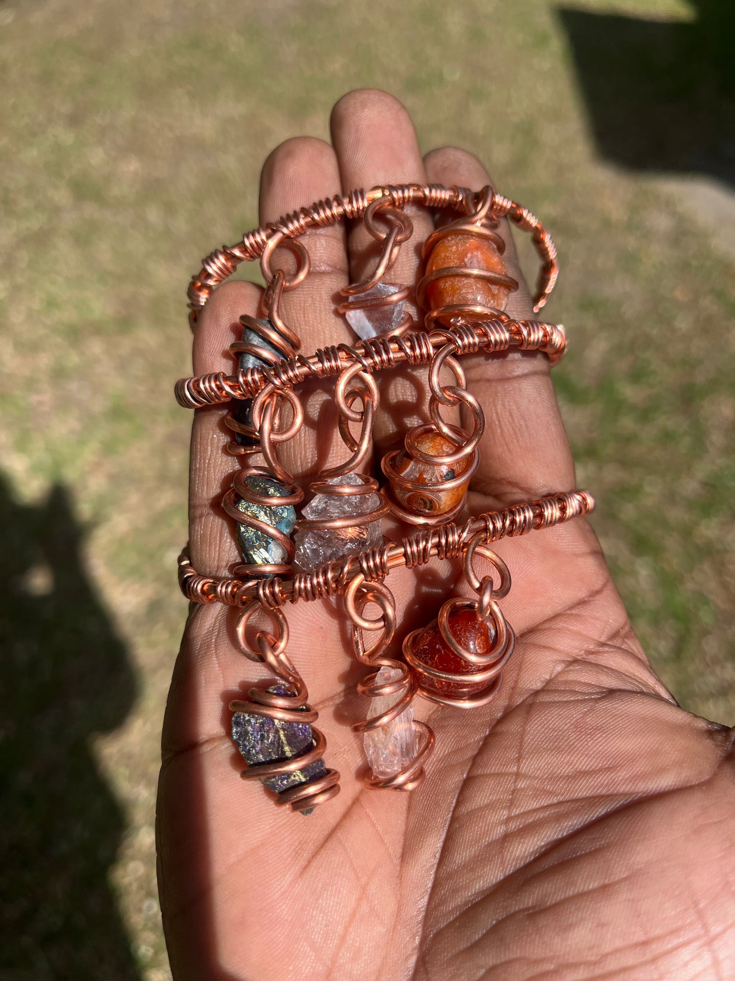 3 Bangle Set/ Adjustable