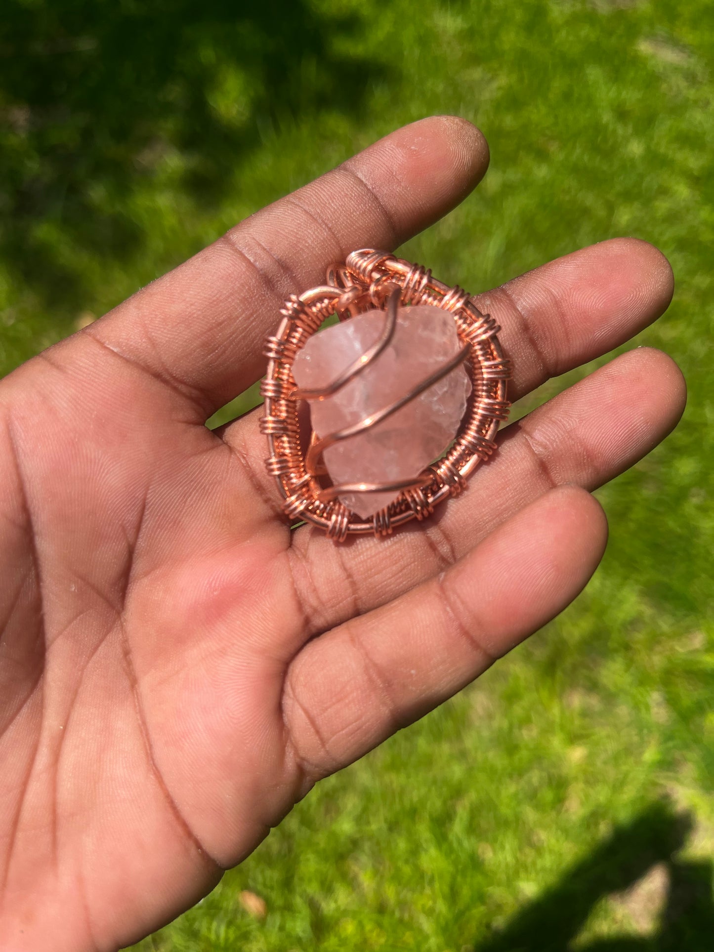 Rose Quartz Pendant