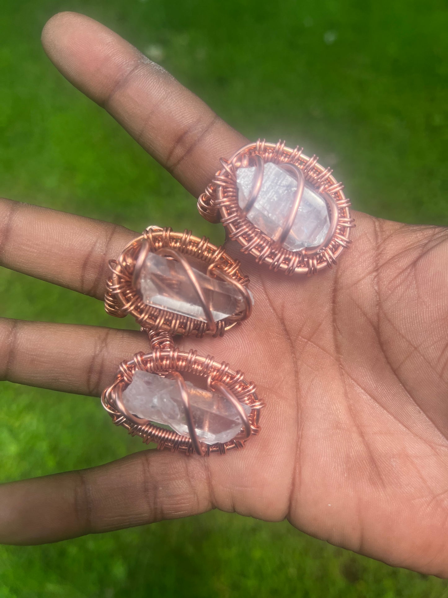 Clear Quartz Rings