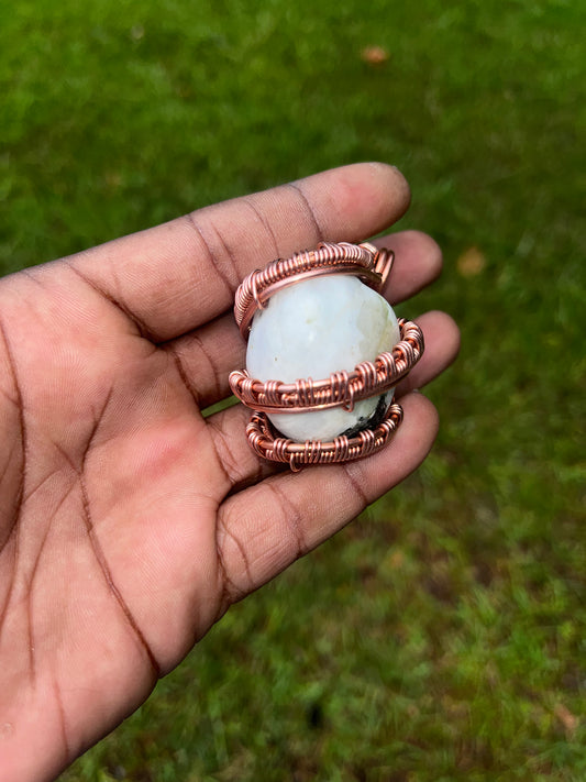 Rainbow Moonstone Pendant