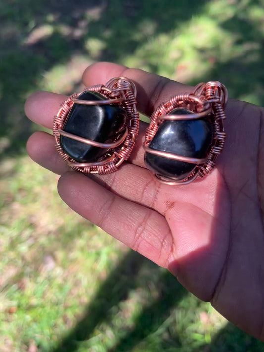 Black Obsidian Pendant