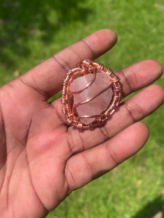 Rose Quartz Pendant